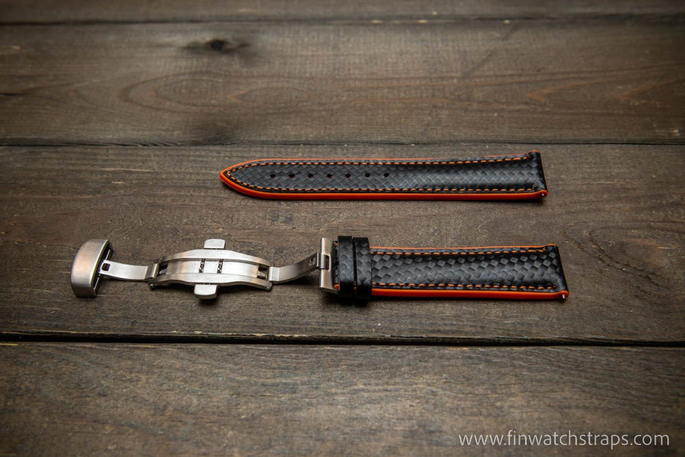 Watch strap, watch band, leather watch strap, leather watch band, finwatchstraps