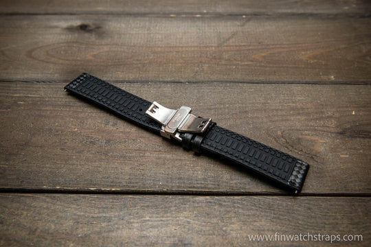 Watch strap, watch band, leather watch strap, leather watch band, finwatchstraps