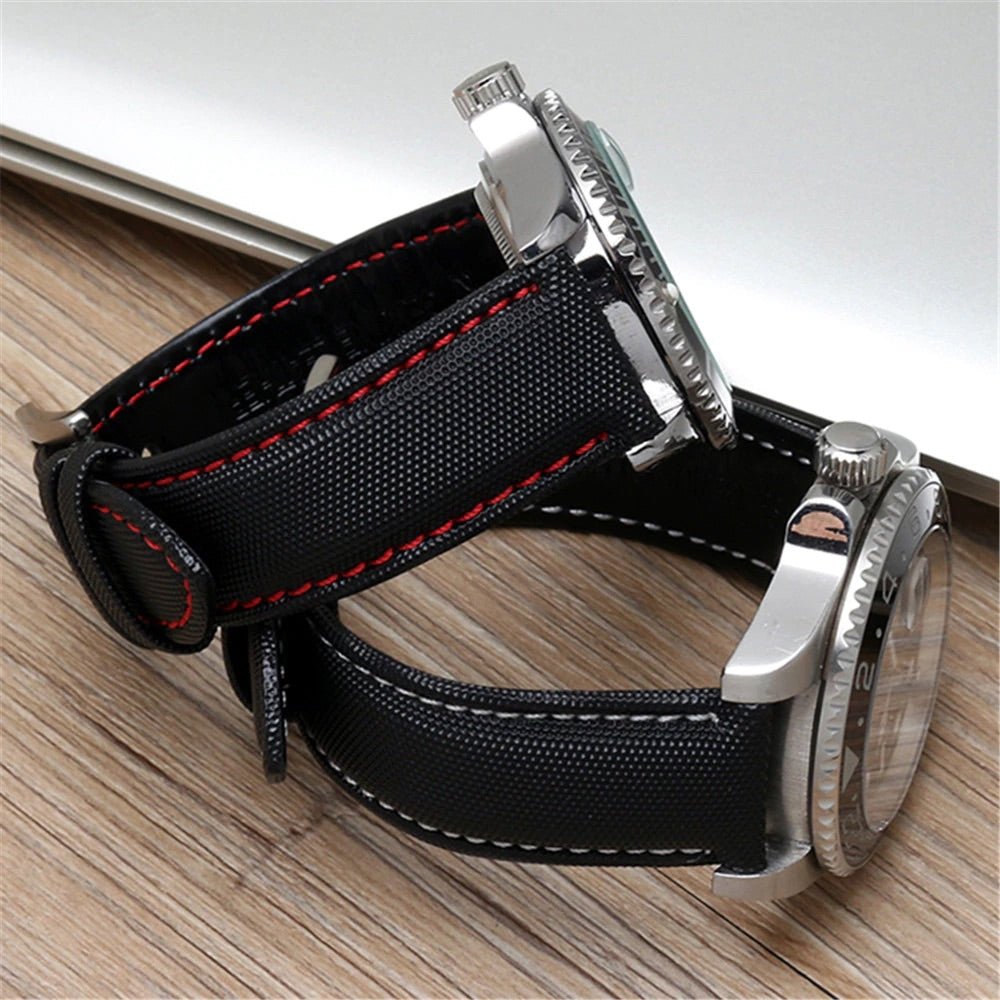 Watch strap, watch band, leather watch strap, leather watch band, finwatchstraps