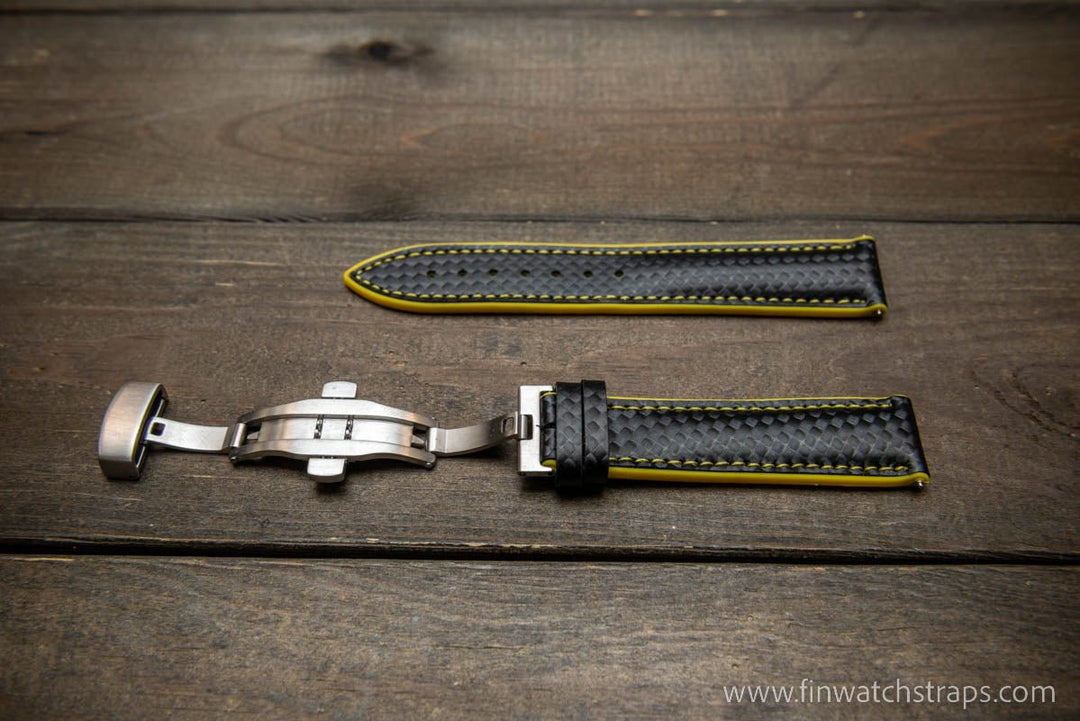 Watch strap, watch band, leather watch strap, leather watch band, finwatchstraps