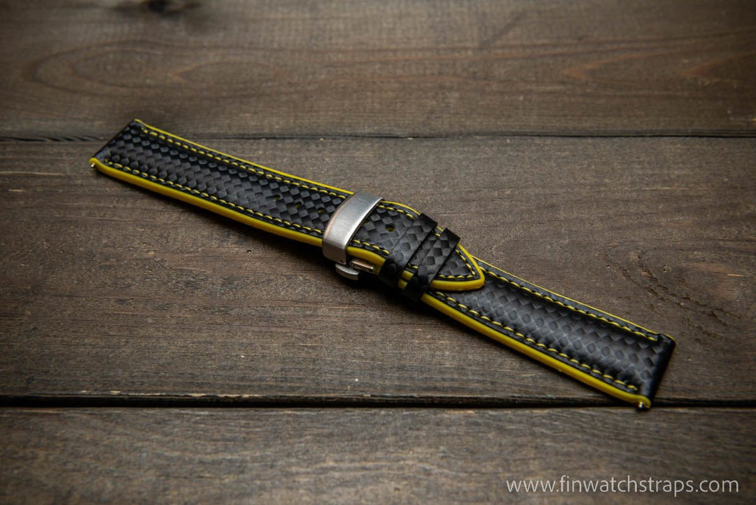 Watch strap, watch band, leather watch strap, leather watch band, finwatchstraps