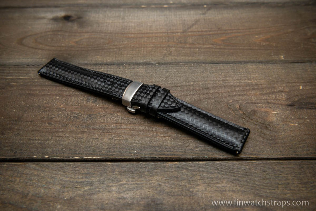 Watch strap, watch band, leather watch strap, leather watch band, finwatchstraps