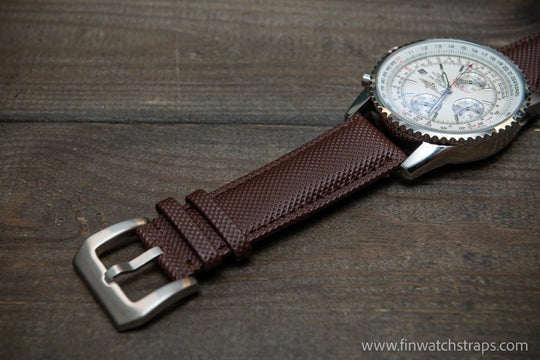 Watch strap, watch band, leather watch strap, leather watch band, finwatchstraps