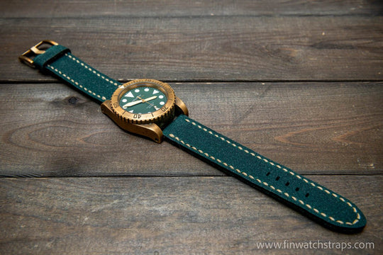 Watch strap, watch band, leather watch strap, leather watch band, finwatchstraps