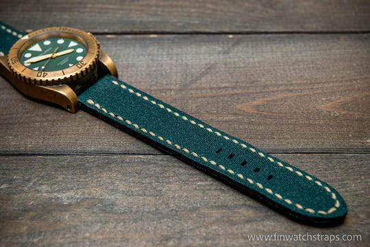 Watch strap, watch band, leather watch strap, leather watch band, finwatchstraps