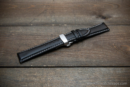 Watch strap, watch band, leather watch strap, leather watch band, finwatchstraps