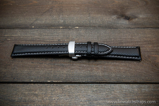 Watch strap, watch band, leather watch strap, leather watch band, finwatchstraps