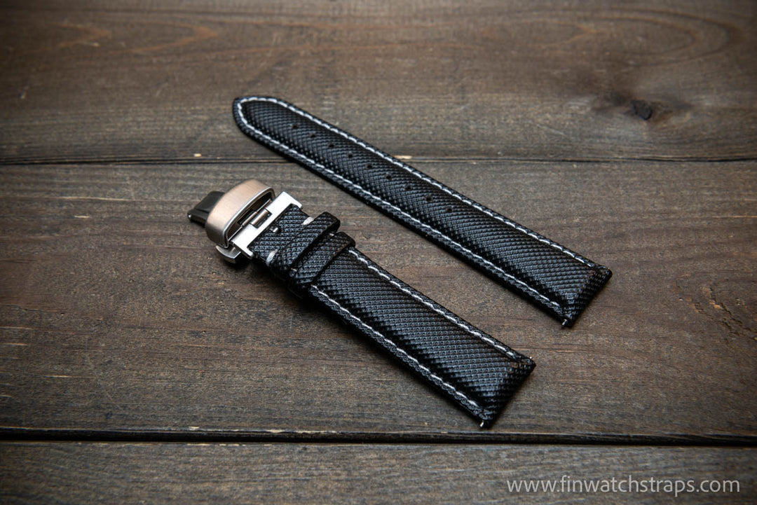 Watch strap, watch band, leather watch strap, leather watch band, finwatchstraps