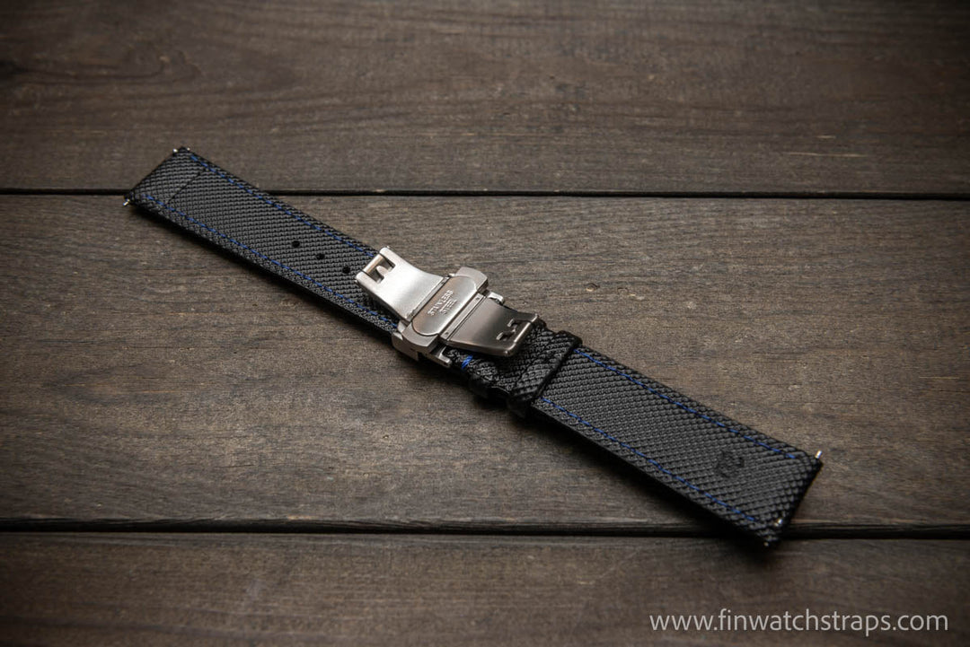 Watch strap, watch band, leather watch strap, leather watch band, finwatchstraps