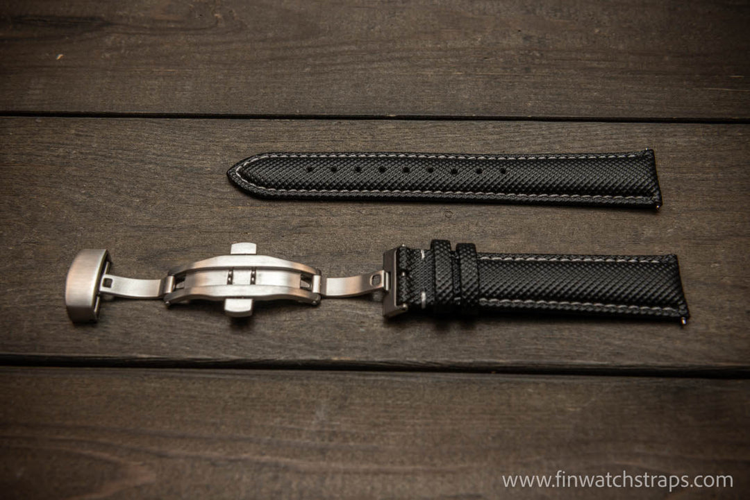 Watch strap, watch band, leather watch strap, leather watch band, finwatchstraps