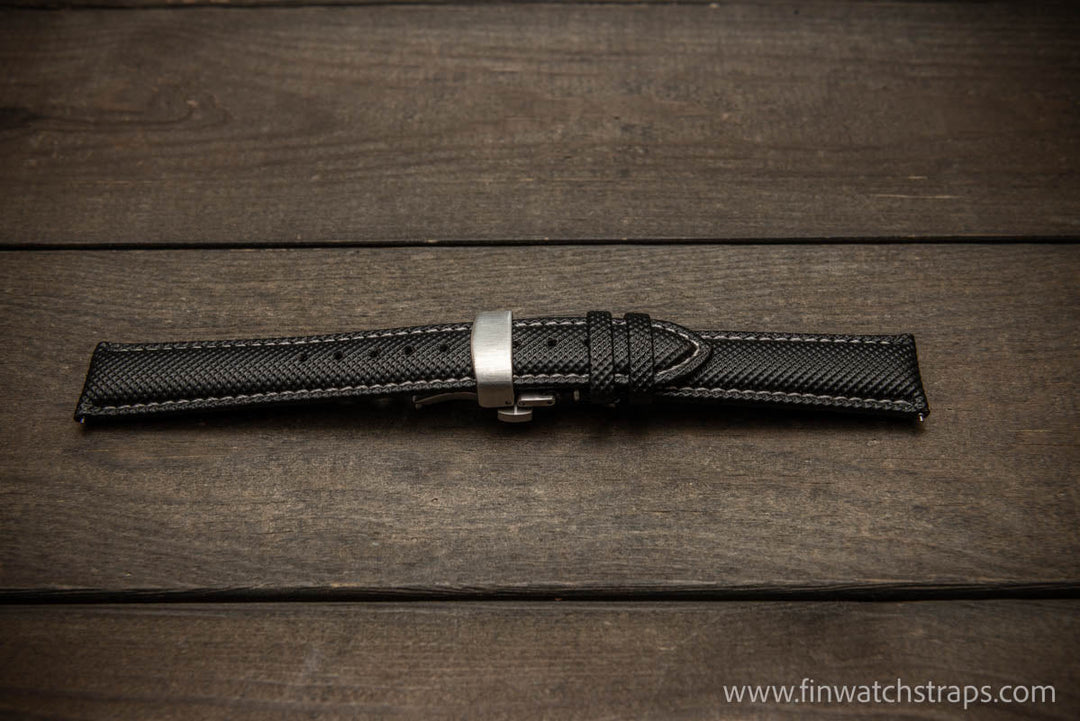 Watch strap, watch band, leather watch strap, leather watch band, finwatchstraps