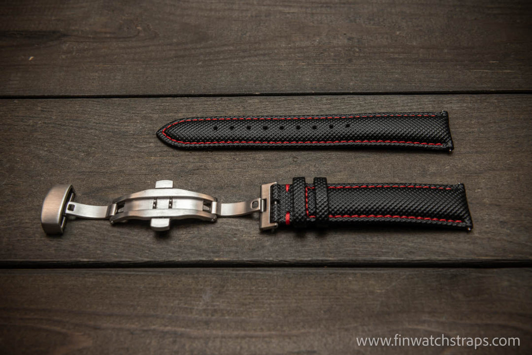 Watch strap, watch band, leather watch strap, leather watch band, finwatchstraps