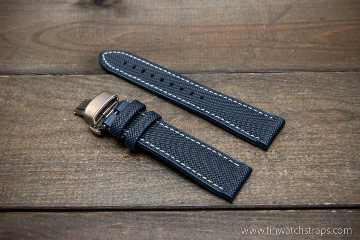 Watch strap, watch band, leather watch strap, leather watch band, finwatchstraps