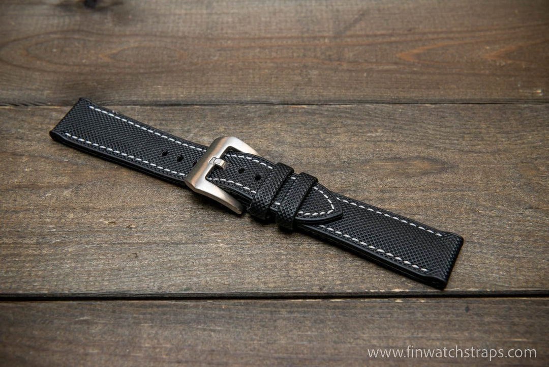 Watch strap, watch band, leather watch strap, leather watch band, finwatchstraps