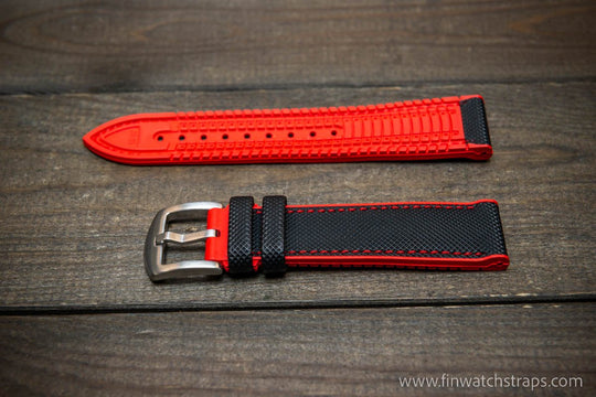 Watch strap, watch band, leather watch strap, leather watch band, finwatchstraps