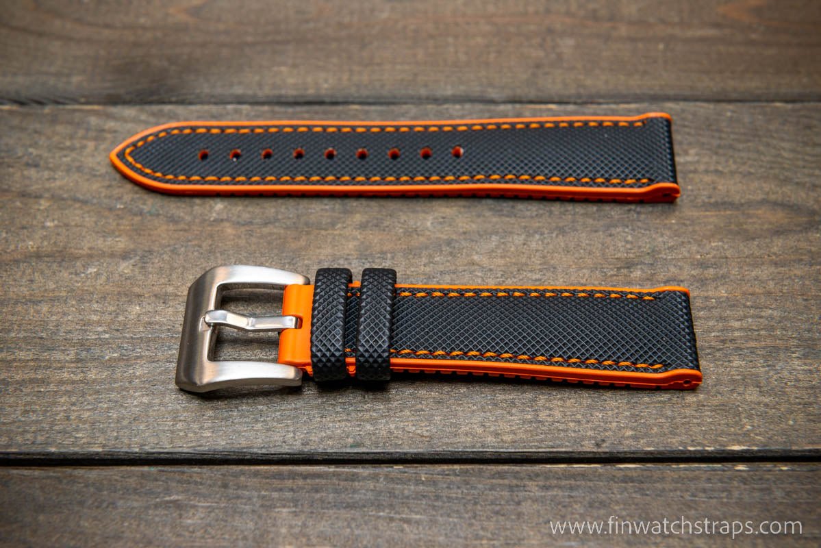 Watch strap, watch band, leather watch strap, leather watch band, finwatchstraps