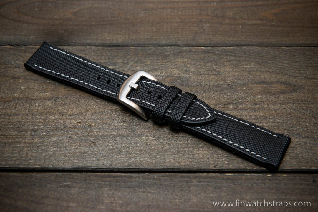 Watch strap, watch band, leather watch strap, leather watch band, finwatchstraps