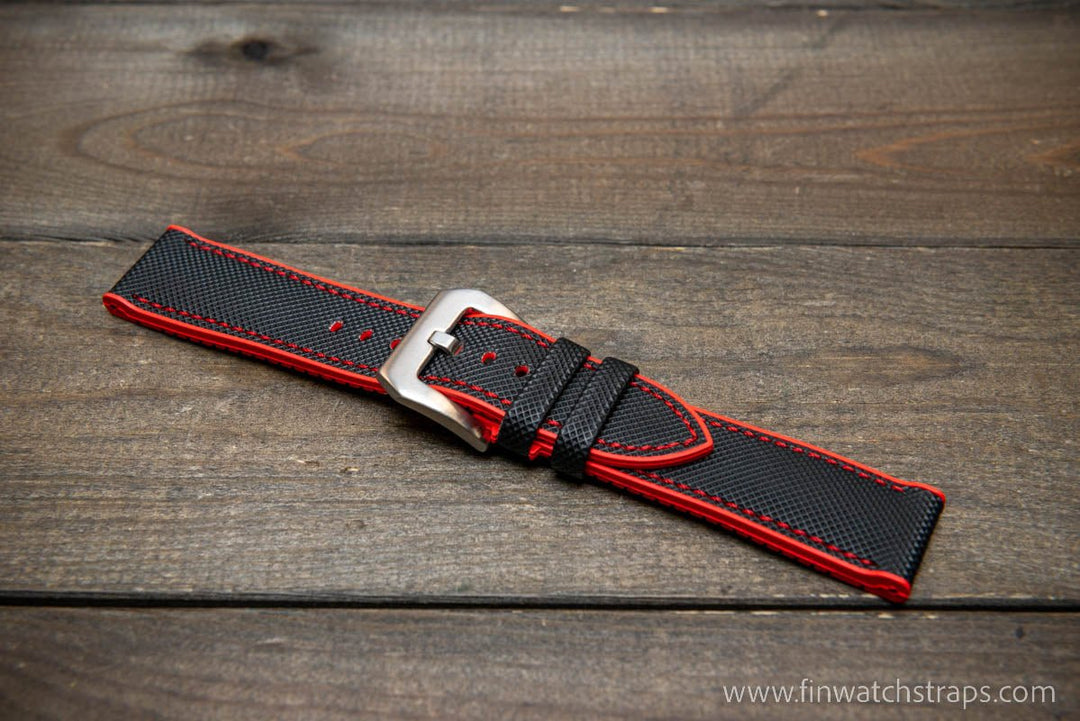 Watch strap, watch band, leather watch strap, leather watch band, finwatchstraps