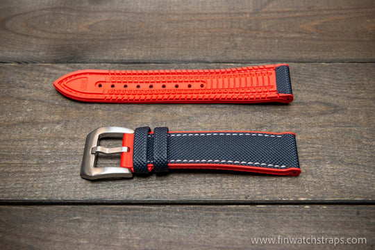 Watch strap, watch band, leather watch strap, leather watch band, finwatchstraps