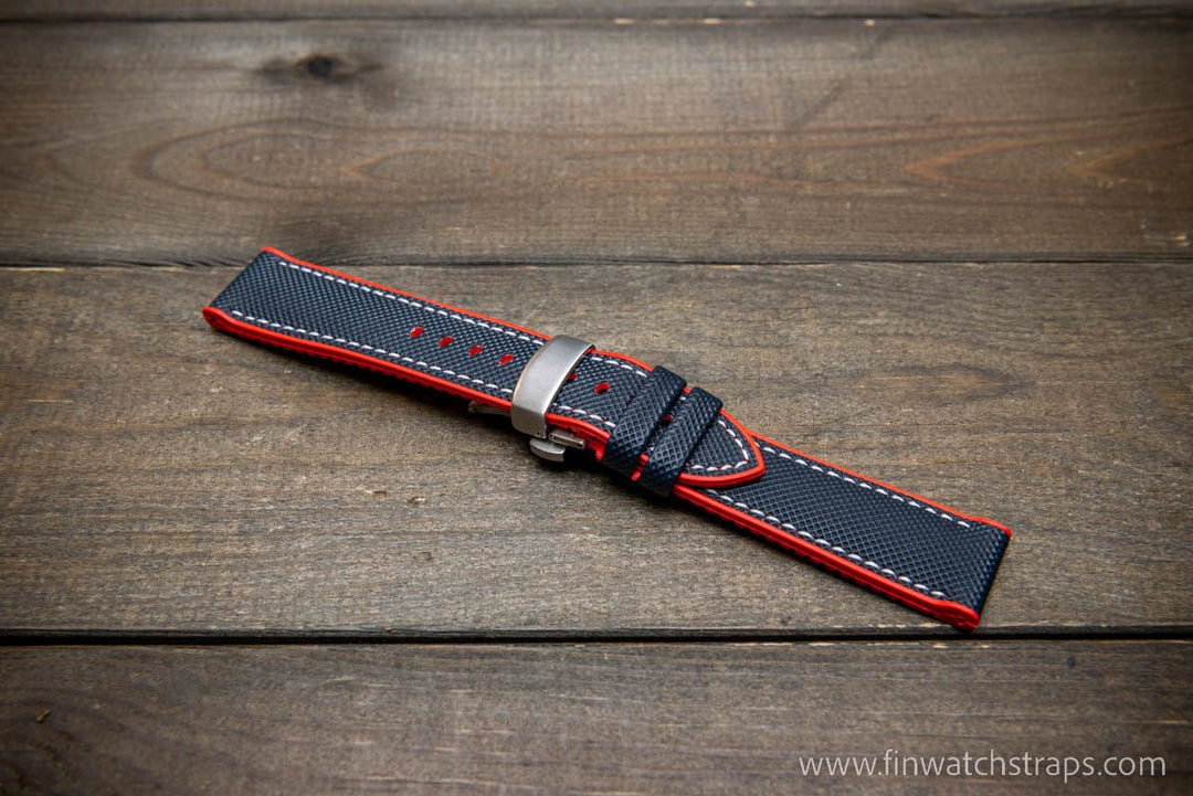 Watch strap, watch band, leather watch strap, leather watch band, finwatchstraps