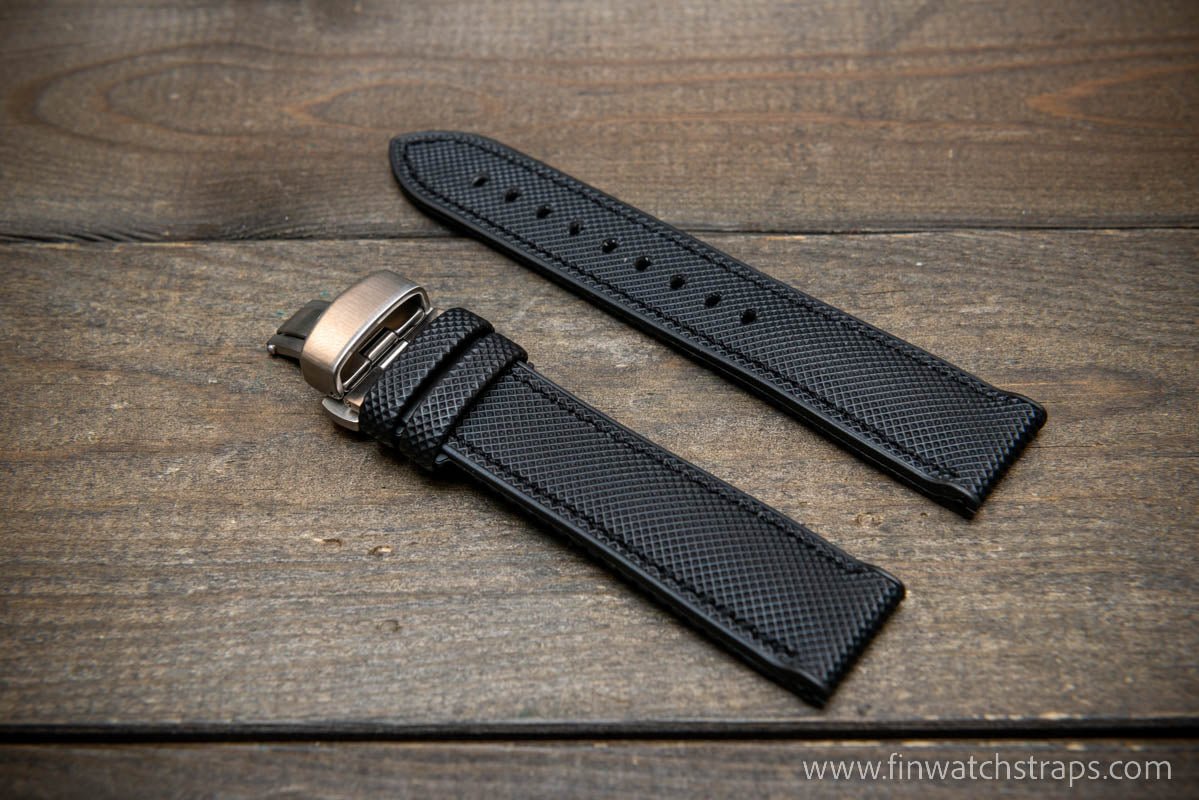 Watch strap, watch band, leather watch strap, leather watch band, finwatchstraps