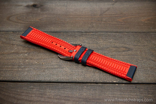 Watch strap, watch band, leather watch strap, leather watch band, finwatchstraps