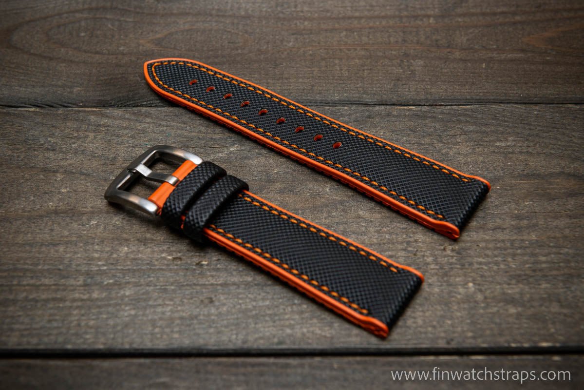 Watch strap, watch band, leather watch strap, leather watch band, finwatchstraps