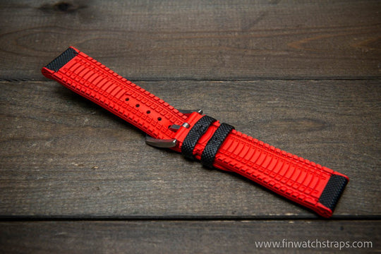 Watch strap, watch band, leather watch strap, leather watch band, finwatchstraps