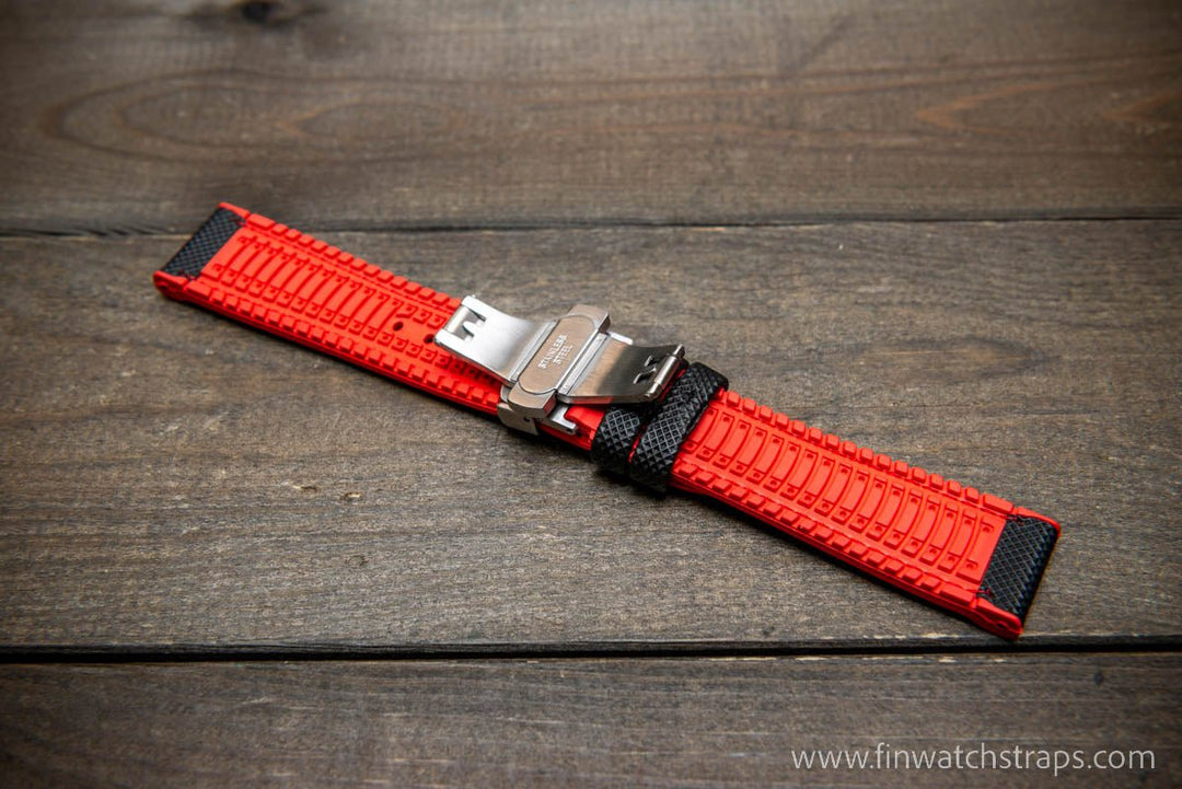 Watch strap, watch band, leather watch strap, leather watch band, finwatchstraps