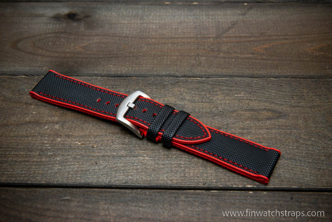 Watch strap, watch band, leather watch strap, leather watch band, finwatchstraps