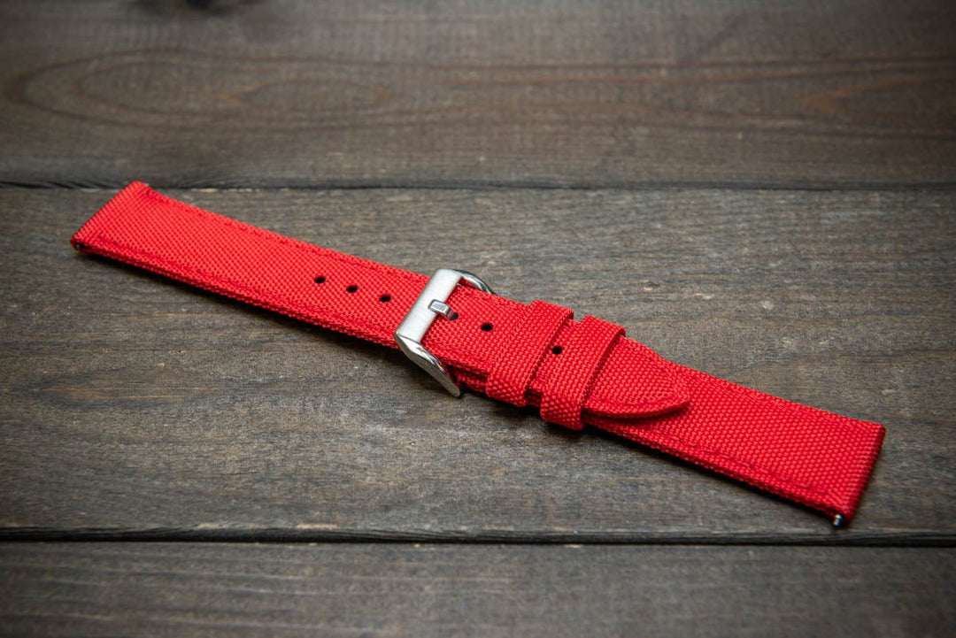 Sailcloth waterproof watch strap. - finwatchstraps