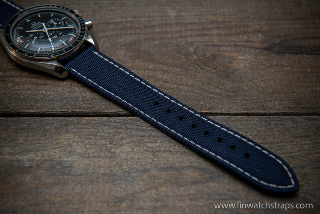 Sailcloth waterproof watch strap. - finwatchstraps