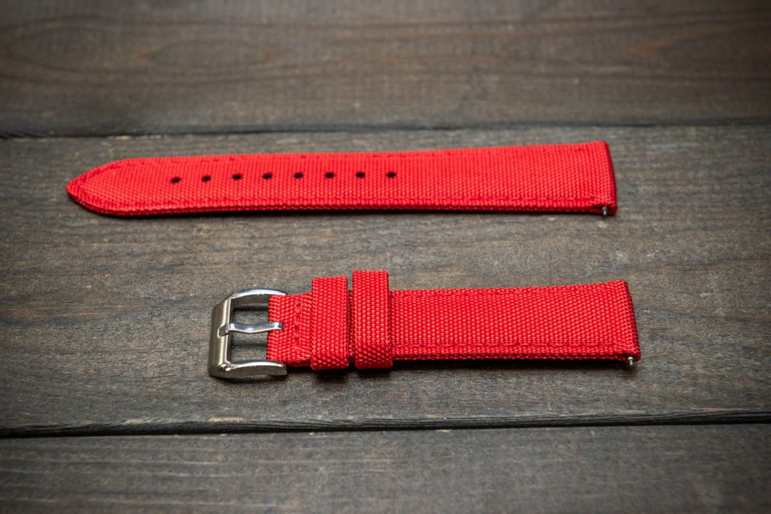 Sailcloth waterproof watch strap. - finwatchstraps