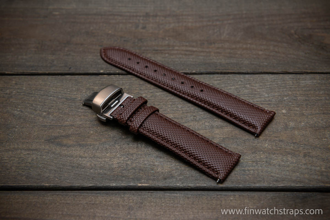 Watch strap, watch band, leather watch strap, leather watch band, finwatchstraps