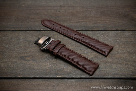 Watch strap, watch band, leather watch strap, leather watch band, finwatchstraps