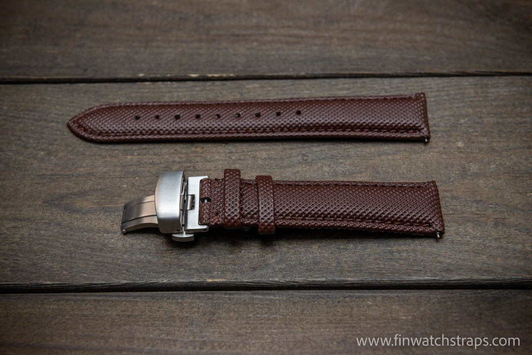 Watch strap, watch band, leather watch strap, leather watch band, finwatchstraps