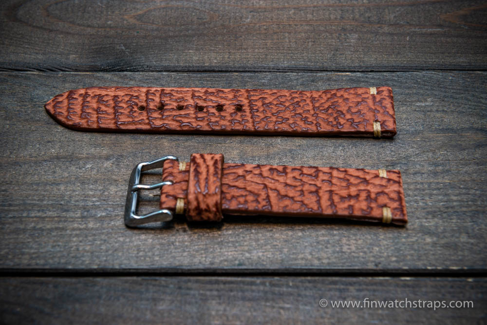 Watch strap, watch band, leather watch strap, leather watch band, finwatchstraps