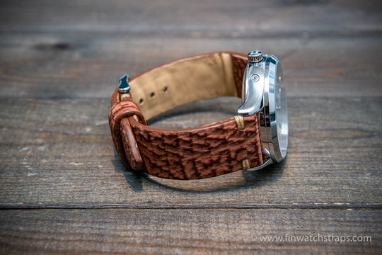 Watch strap, watch band, leather watch strap, leather watch band, finwatchstraps