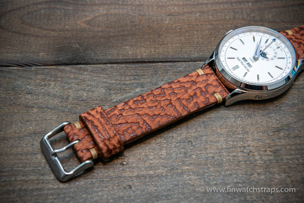 Watch strap, watch band, leather watch strap, leather watch band, finwatchstraps