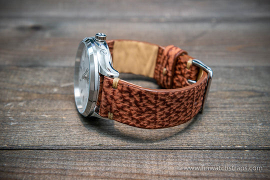 Watch strap, watch band, leather watch strap, leather watch band, finwatchstraps