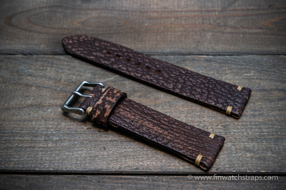 Watch strap, watch band, leather watch strap, leather watch band, finwatchstraps