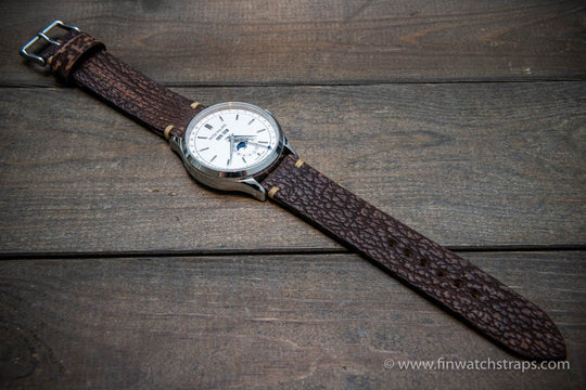 Watch strap, watch band, leather watch strap, leather watch band, finwatchstraps