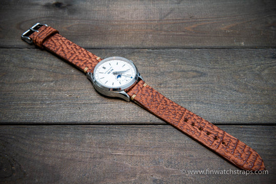 Watch strap, watch band, leather watch strap, leather watch band, finwatchstraps