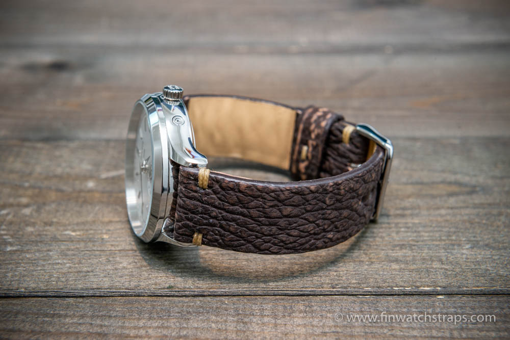 Watch strap, watch band, leather watch strap, leather watch band, finwatchstraps