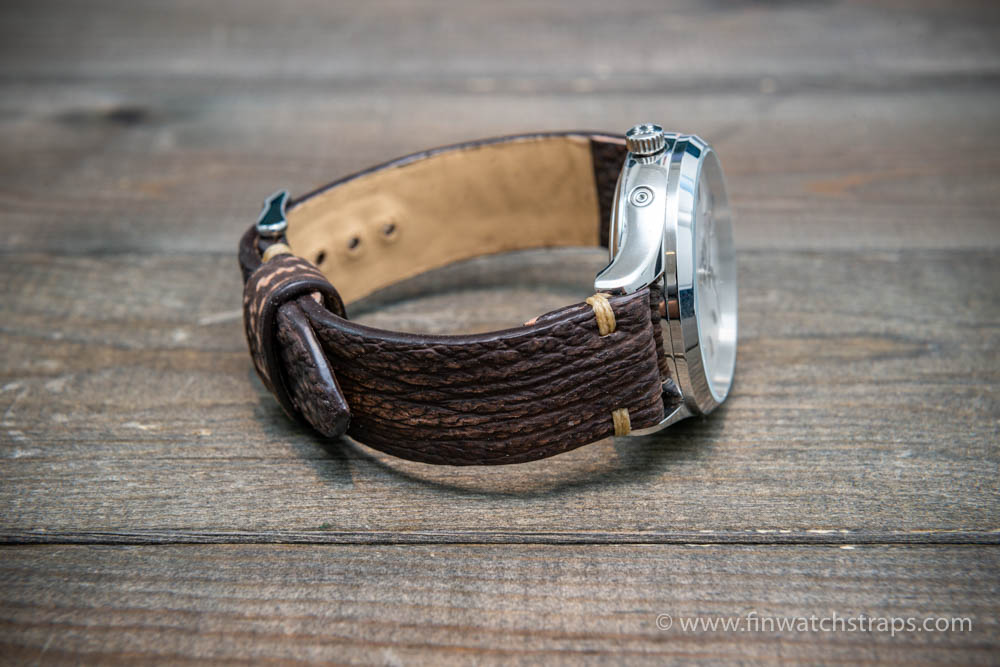 Watch strap, watch band, leather watch strap, leather watch band, finwatchstraps