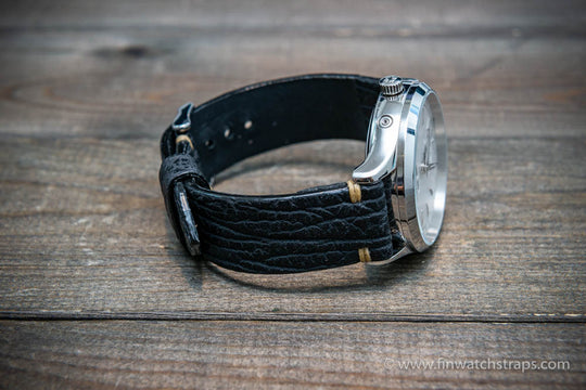 Watch strap, watch band, leather watch strap, leather watch band, finwatchstraps