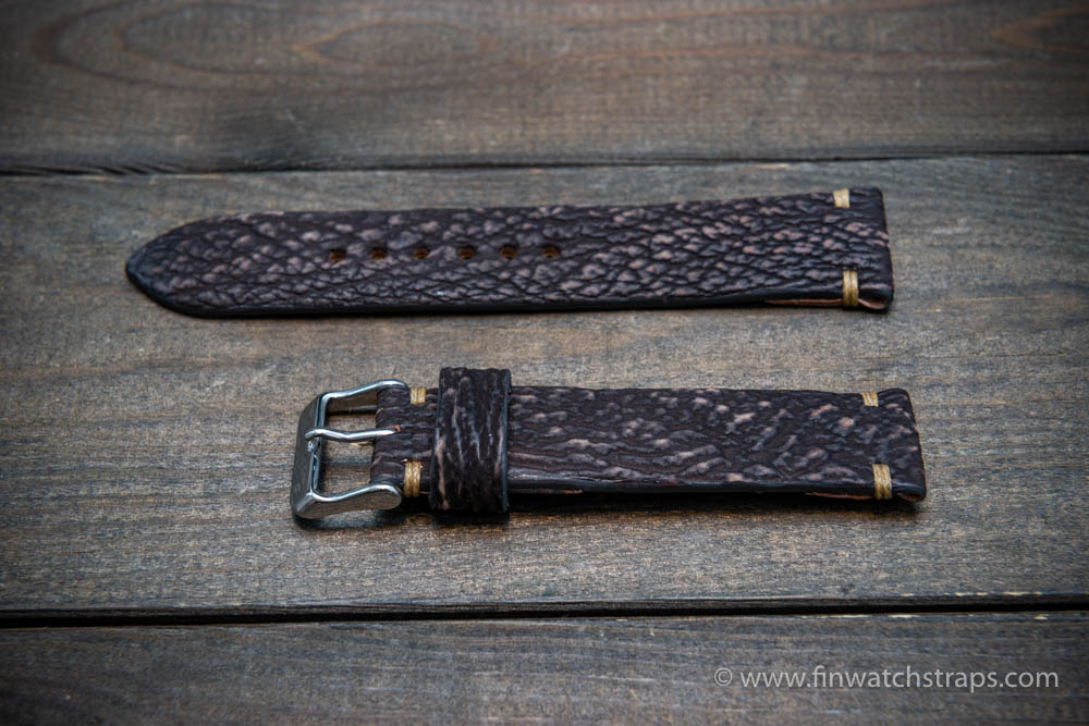 Watch strap, watch band, leather watch strap, leather watch band, finwatchstraps