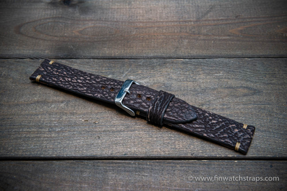 Watch strap, watch band, leather watch strap, leather watch band, finwatchstraps