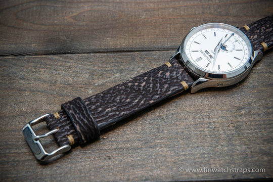 Watch strap, watch band, leather watch strap, leather watch band, finwatchstraps