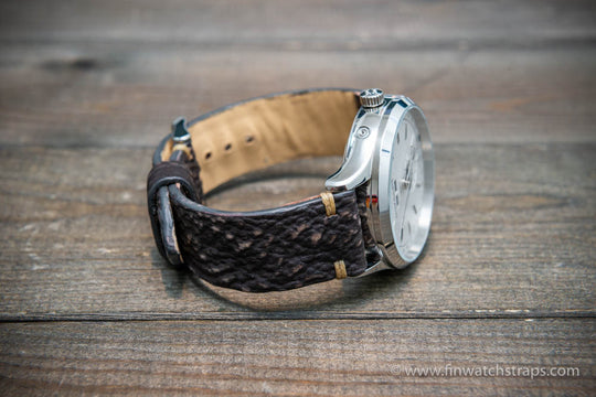 Watch strap, watch band, leather watch strap, leather watch band, finwatchstraps